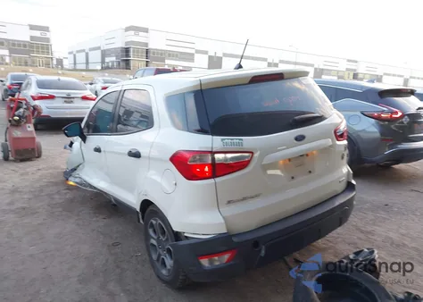 2018 Ford Ecosport S from USA, damaged, VIN MAJ3P1RE0JC222413